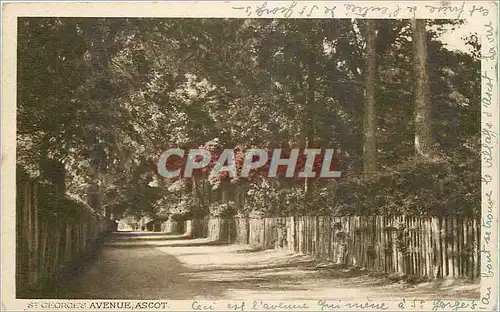 Cartes postales St Georges Avenue Ascot