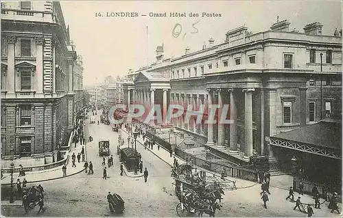 Ansichtskarte AK Londres Grand Hotel des Postes