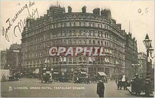 Ansichtskarte AK London Grand Hotel Trafalgar Square