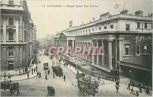 Ansichtskarte AK Londres Grand Hotel des Postes