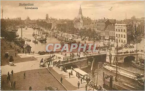 Cartes postales Rotterdam Leuhaven