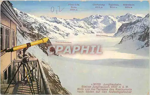 Cartes postales Jungfraubahn Station Jungfraujoch