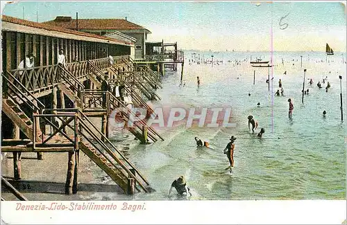 Cartes postales Venezia Kudi Stabilimento Bagni