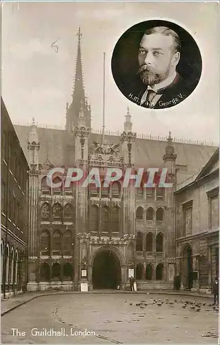 Cartes postales The Guildhall London HM George V