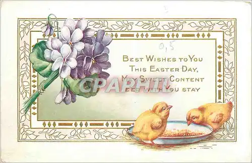 Ansichtskarte AK Best Wishes to You this Easter Day