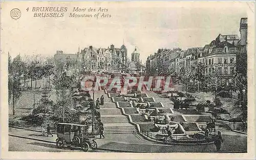 Cartes postales Bruxelles Mont des Arts