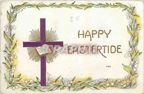 Ansichtskarte AK Happy Eastertide