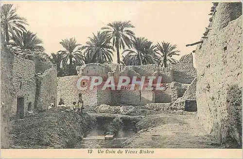 Cartes postales Un coin du Vieux Biskra