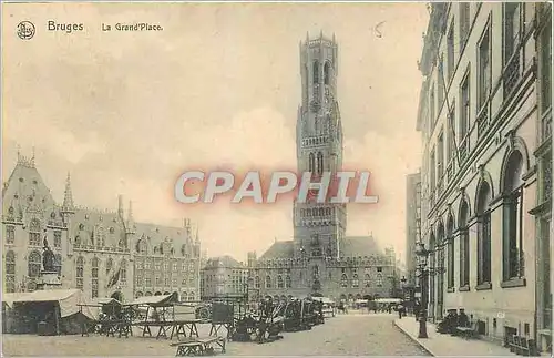 Ansichtskarte AK Bruges La Grand Place