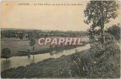 Cartes postales Louviers La Vallee d'Eure vue prise de la Cote Sainte Barbe