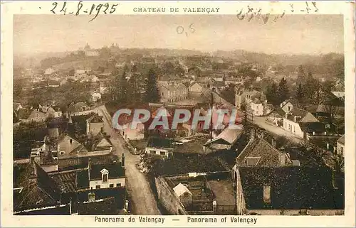 Cartes postales Chateau de Valencay Panorama de Valencay