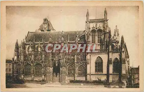 Ansichtskarte AK Louviers Eglise Notre Dame Facade Sud