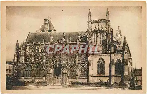 Cartes postales Louviers Eglise Notre Dame Facade Sud