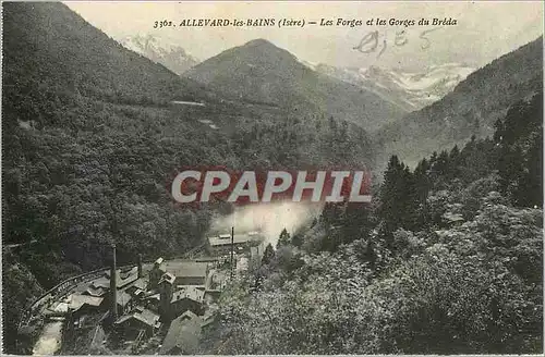 Ansichtskarte AK Allevard les Bains Isere Les Forges et les Gorges du Breda