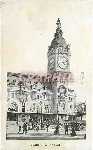 Cartes postales Paris Gare de Lyon