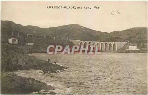 Cartes postales Antheor Plage par Agay Var
