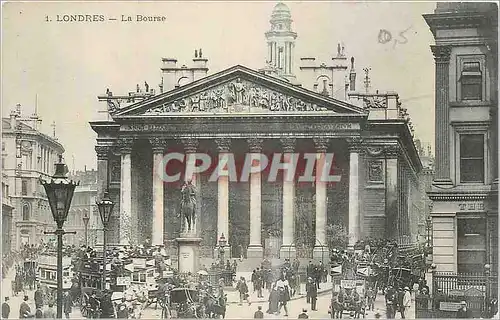 Cartes postales Londres La Bourse