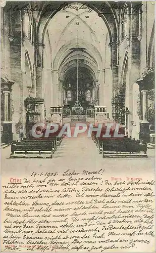 Cartes postales Trier Dom Inneres