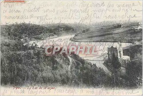 Cartes postales Spa Le Lac de Warjaz
