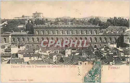 Cartes postales Palazzo Pitti visto in Panorama dal Campanile di S Spirito