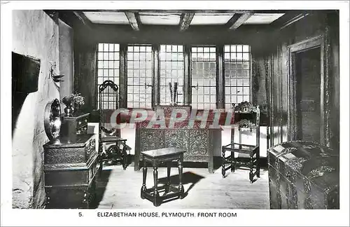 Cartes postales Elizabethan House Plymouth Front Room