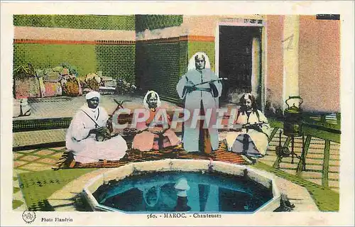 Cartes postales Maroc Chanteuses