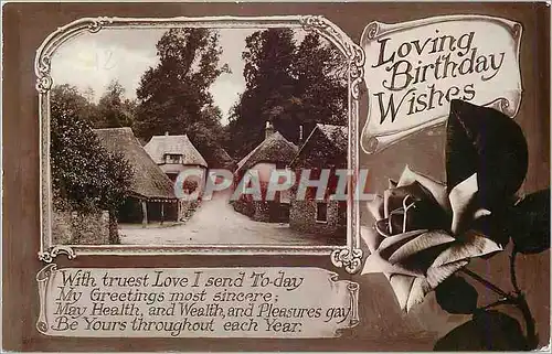 Cartes postales Loving Birthday Wishes