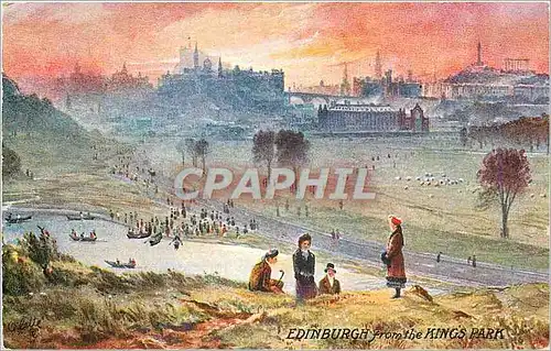 Cartes postales Edinburgh from the Kings Park