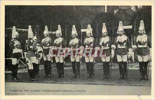 Ansichtskarte AK Changing the Guard Horseguard Parade London Militaria