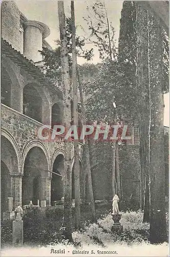 Cartes postales Assisi Chiostro S Francesco