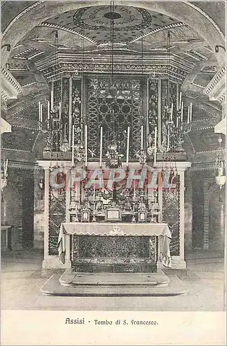 Cartes postales Assisi Tomba di S Francesco