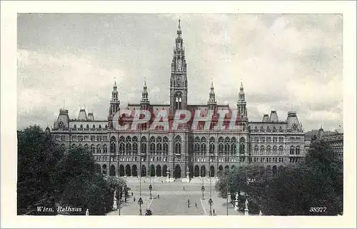 Cartes postales Wien Rathaus