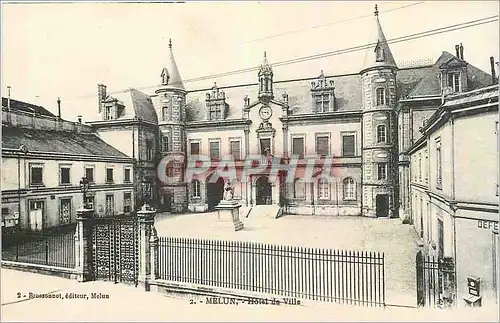 Cartes postales Melun Hotel de Ville