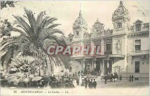 Cartes postales Monte Carlo Le Casino