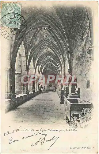 Cartes postales Beziers Eglise Saint Nazaire le Cloitre