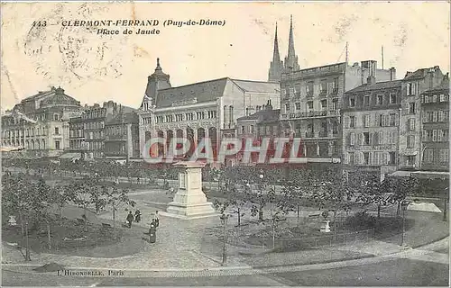 Cartes postales Clermont Ferrand Puy de Dome Place de Jaude