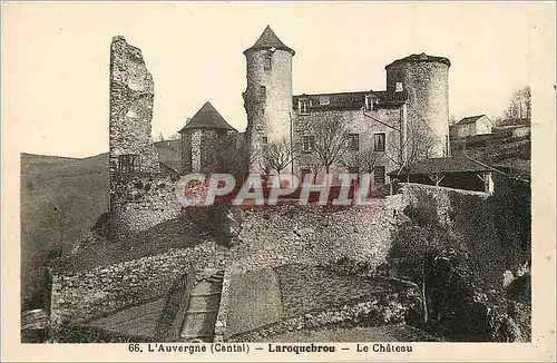 Ansichtskarte AK Cantal Laroquebrou Le Chateau