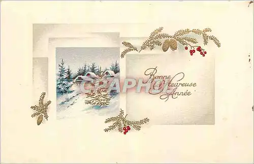 Cartes postales Bonne et Heureuse Annee