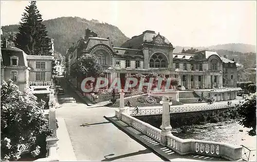 Moderne Karte La Bourboule P de D Le Casino et Charlannes