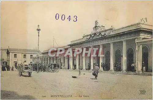 Cartes postales Montpellier La Gare