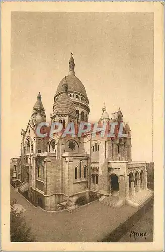 Cartes postales Paris Montmartre Basilique du Sacre Coeur Facade