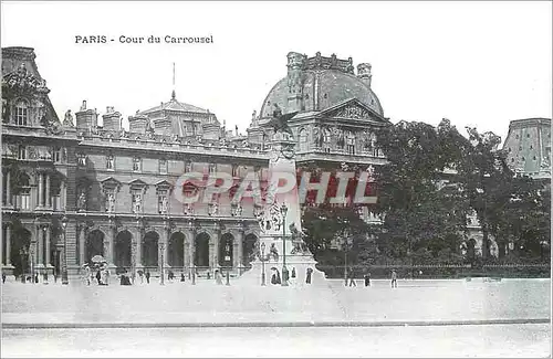 Ansichtskarte AK Paris Cour du Carrousel