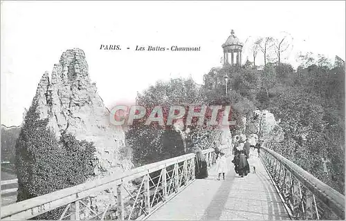 Cartes postales Paris Les Buttes Chaumont