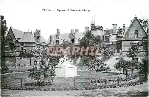 Ansichtskarte AK Paris Square et Musee de Cluny