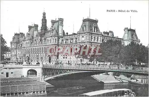 Cartes postales Paris Hotel de Ville