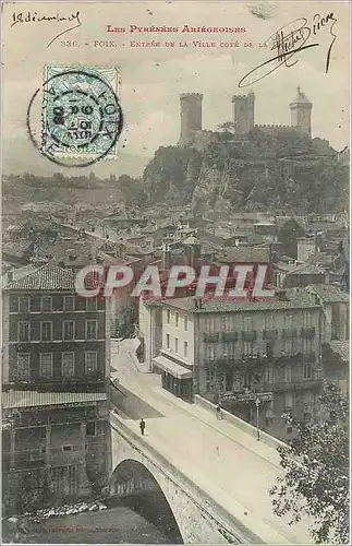 Cartes postales Foix Entree de la Ville