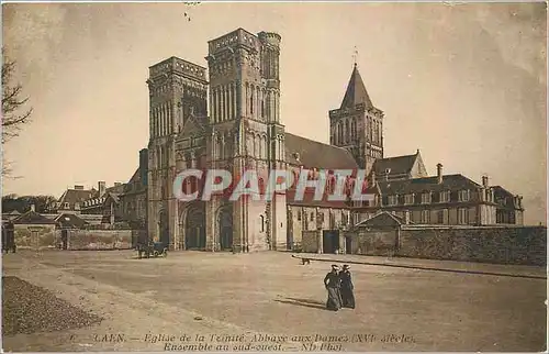 Cartes postales Caen Eglise de la Trinite Abbaye aux Dames