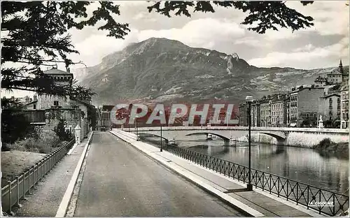 Moderne Karte Grenoble Isere Pont de la Citadelle