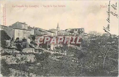 Cartes postales Niort La Chapelle des Carmelites Vue de la Rue Voltaire