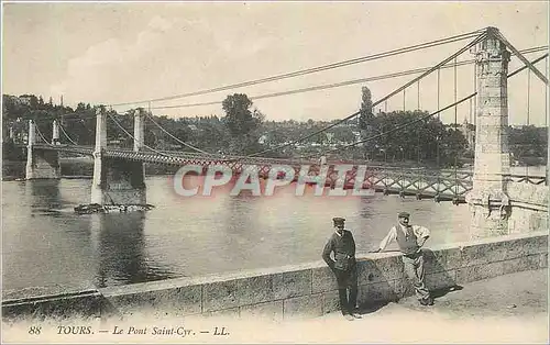 Ansichtskarte AK Tours Le Pont Saint Cyr